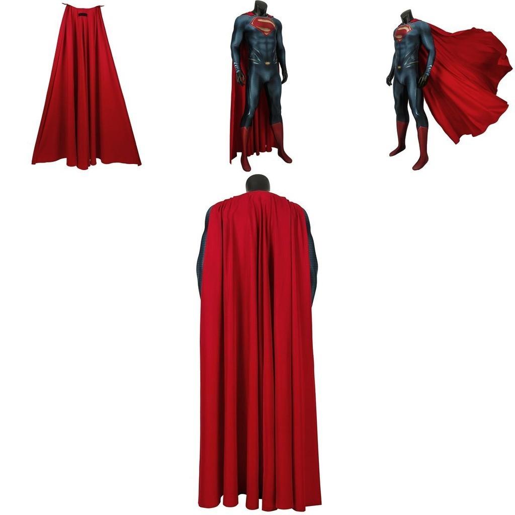 Quality Superman Man Of Steel Cosplay Costume For Unisex Adults And Kids**