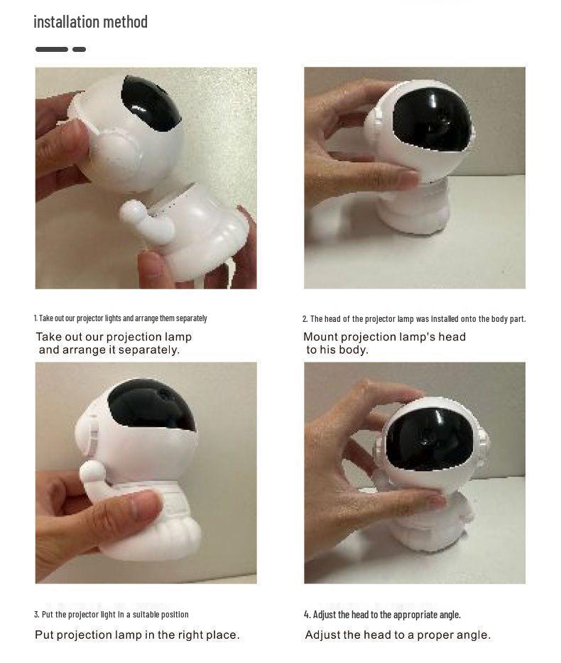 Large Astronaut Figurine with Starry Sky Light – Floor-Standing Decoration for Living Room or TV Cabinet, Perfect Housewarming Gift.