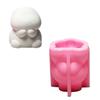 Lovely Animal Candle Molds Castings Molds 3D Rabbits Silicone Moulds Plasters Molds Ornament Molds Candle Making Molds