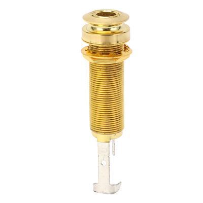 Guitar Bass Barrel Jack 14 Inch Reduce Noise Metal Cylinder Output Jack Socket for Electric