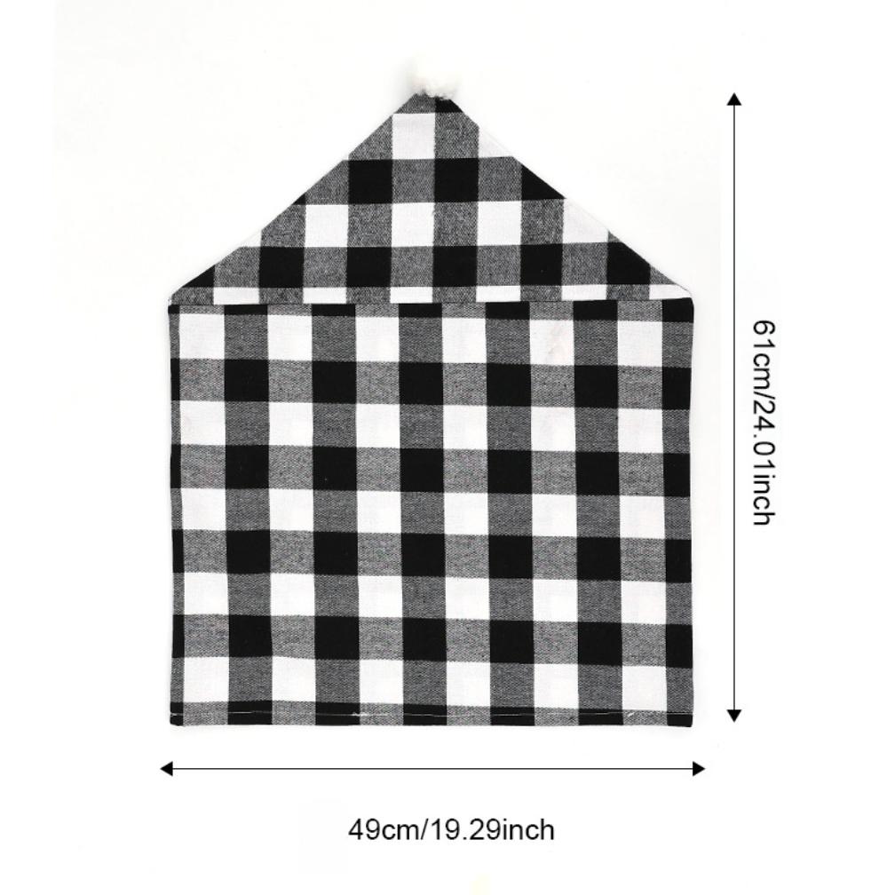 Family Dinners Buffalo Plaid Chair Covers Christmas Check Pattern Covers High Quality Fabric Home D cor Update China Mainland