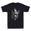 Japanese Tattoo Demon Aesthetic Art Oni Devil Hanya Mask Vintage Men's T-Shirt