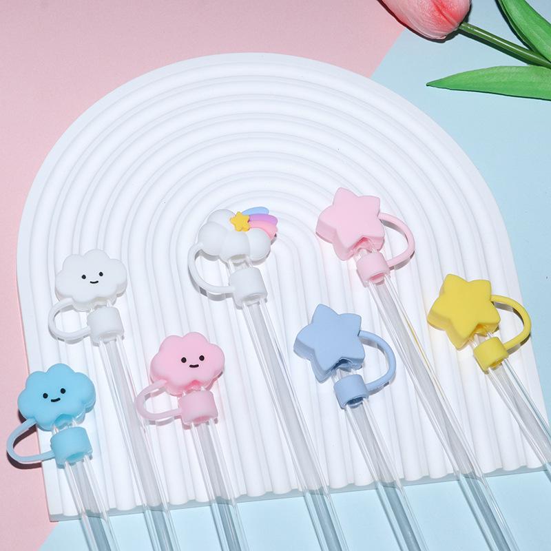 Kreslená hvězda mrak prachotěsná krytka a zátka na brčko pro Stanley - 10mm označování