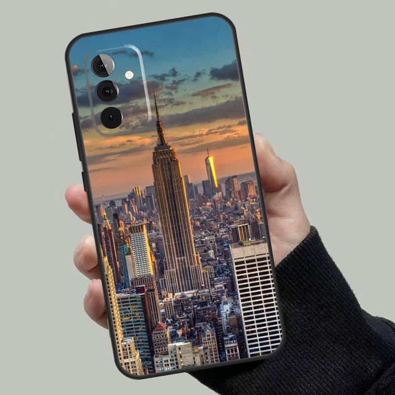 New York City Funda For Samsung Galaxy A14 A24 A34 A54 A72 A52 A32 A22 A12 A51 A71 A33 A23 A13 A53 Case