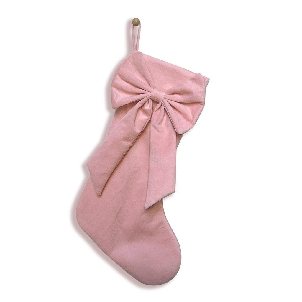 Christmas Sock Gift Wrap With Bow Decorative Christmas Stocking For Holiday Celebrations
