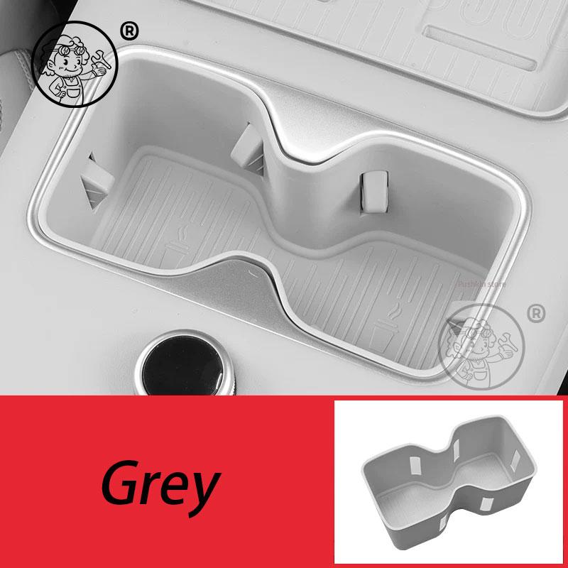 For BYD Leopard 7 Titanium 7 2025 2026 Car Silicone Refrigerator Storage Box Restyling Tray Interior Storage Accessoriestyhr11