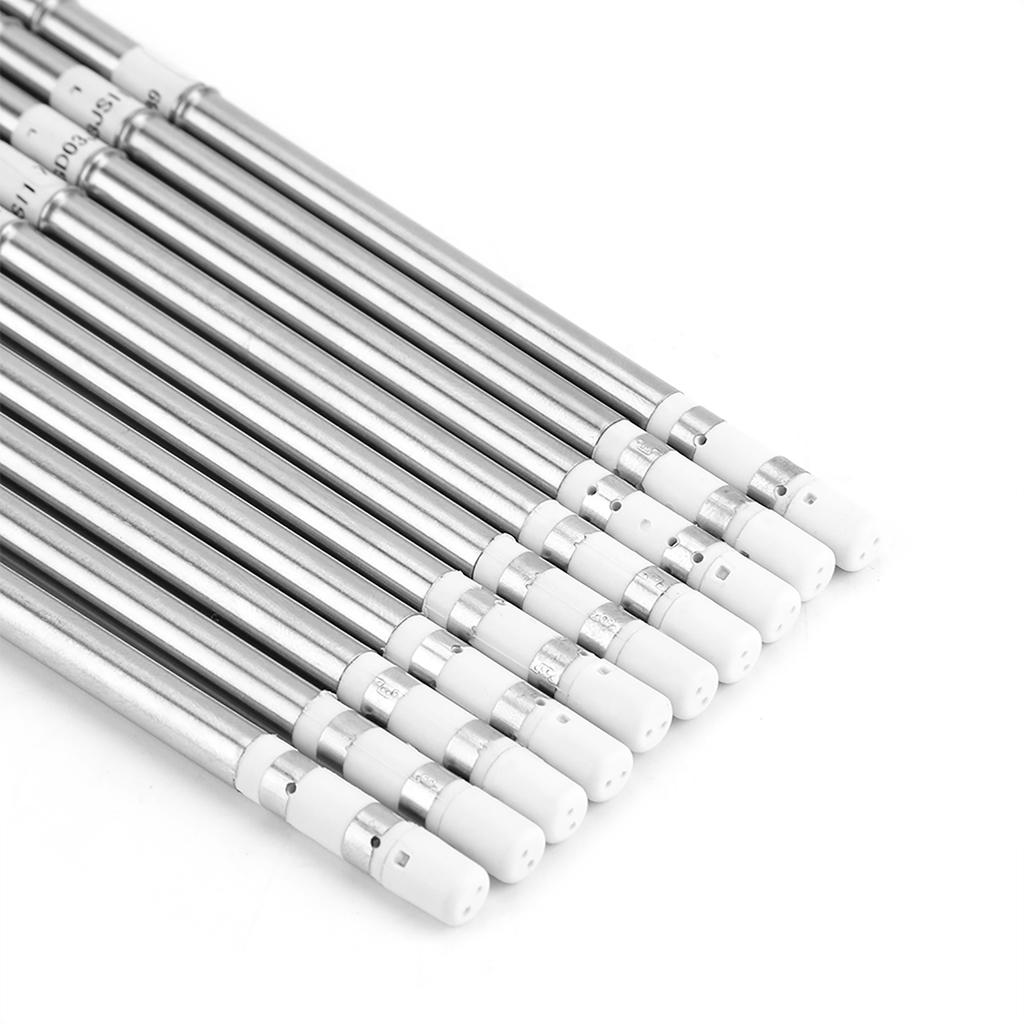 T12 Series Soldering Iron Tips Welding Tool Replacement for FX951 Rework Station(T12JL02)