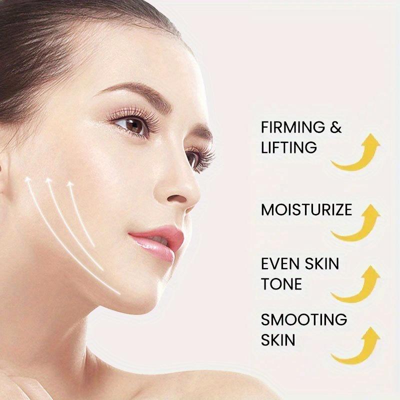 Bienenvenen Straffende & Lifting Creme Feuchtigkeitsspendende Formel mit Hyaluronsäure Retinol Kollagen Verbessert die Ausstrahlung, Spendet dem Gesicht tiefen Feuchtigkeit Hautpflege