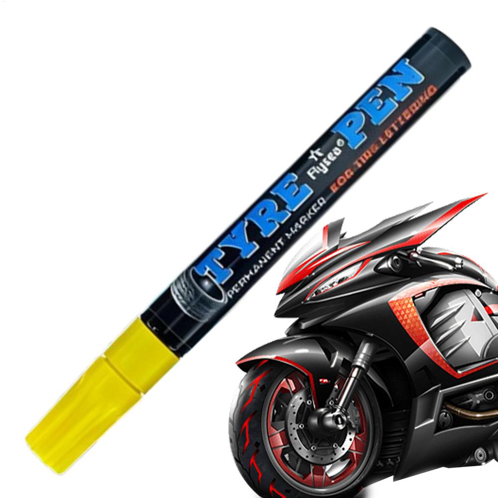 Car Tire Letter Pen Erasable Weatherproof Non-Fading Quick Dry Tyre Drawing Marker Wheels Paint Tires Drawing Pen For Vehicle