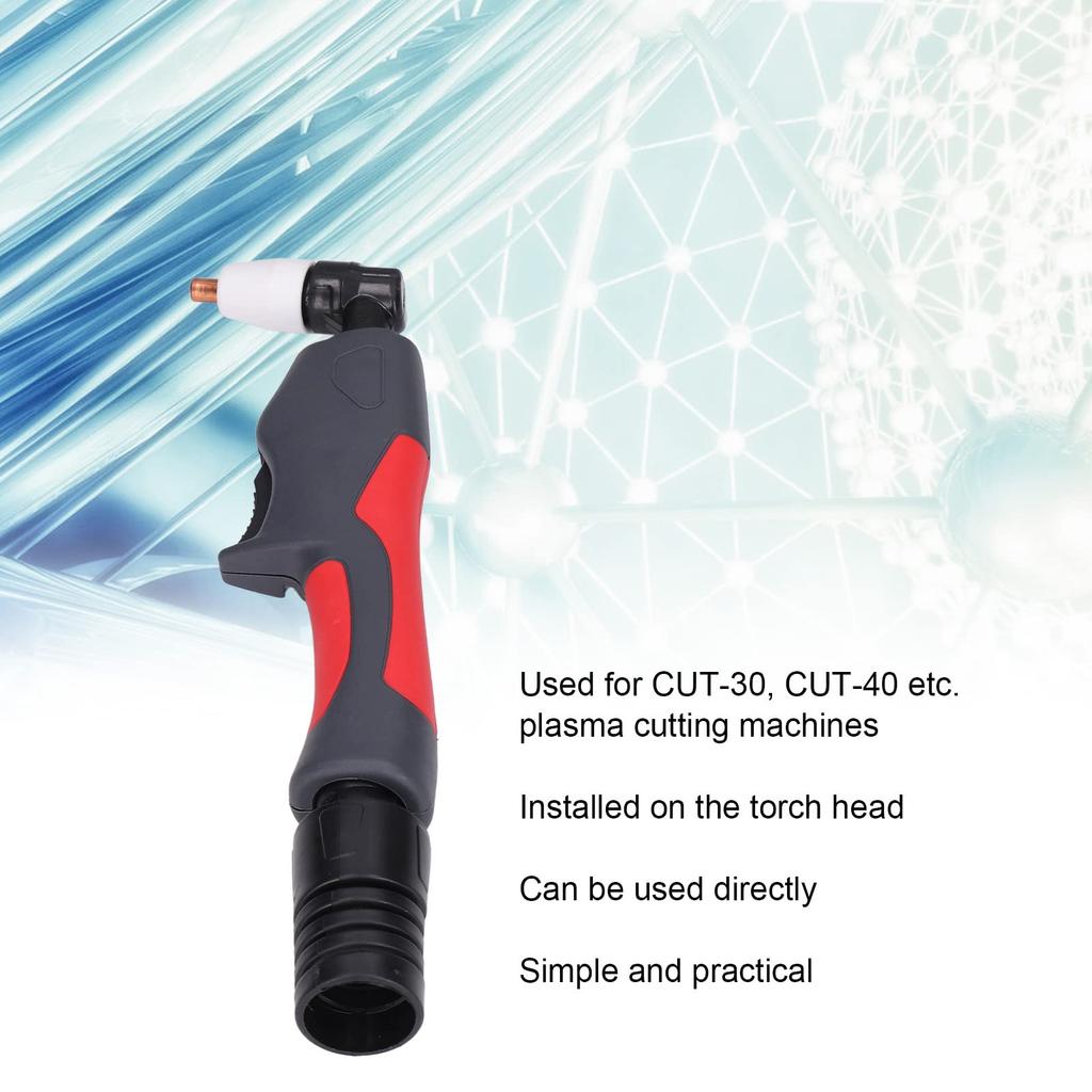 Plasma Cutting Torch, Plasma Cutter Torch, Easy Installation, Easy To Use, High-Density ABS Handle, Plasma Cutter, Microswitch Welding Tool, Cutting T