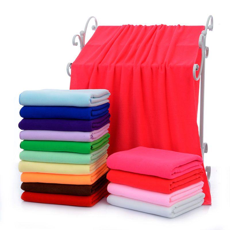 70x140cm Microfiber Fiber Bath Beach Absorbent Drying Washcloth Towel Shower