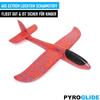 PYROGLIDE Styrofoam Plane, Throw Glider, Glider XXL Styrofoam Plane, Airplane