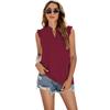 New Women'S Vest Base Shirt Short Style For Spring And Summer Commuting Temperament Casual Solid Color V-Neck Camisole Top