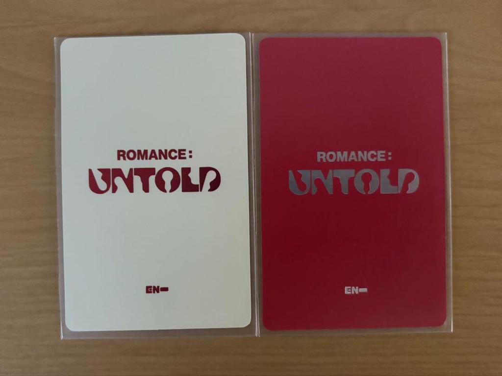 [USED] ENHYPEN Sung Hoon Trading Card ROMANCE: UNTOLD