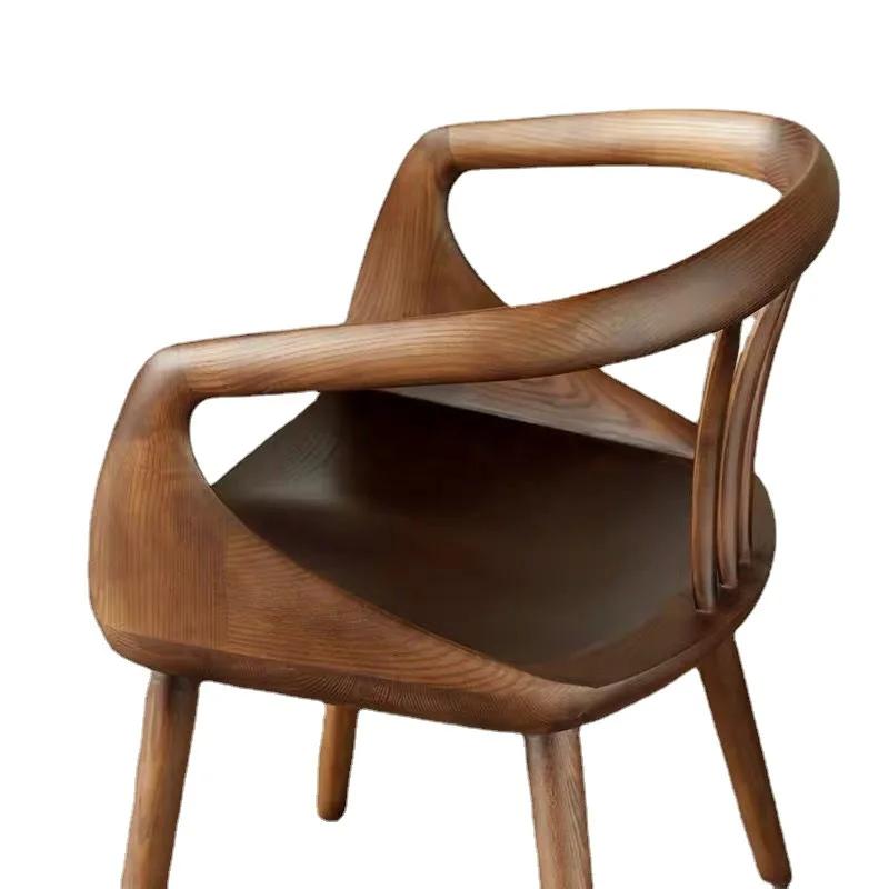 Lounge Patio Chairs Modern Wood Minimalist Library Ergonomic Designer Dining Chairs Nordic Salon Silla Nordica Home Furniture