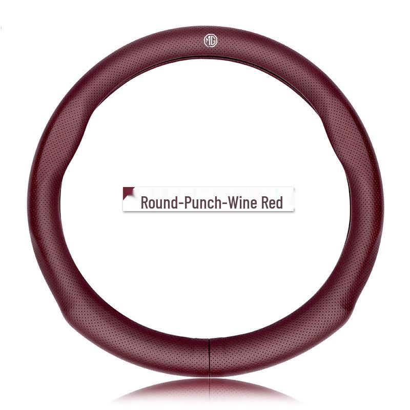 Echte Lederlenkradabdeckung für MG5 Scorpio, 6pro, ZS, HS, One, MG3, Roewe