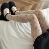 Slim Fit Star Patterned Sexy Sheer Thin Pantyhose Nylon Hosiery Japanese Aesthetic High Waist Leggings Tights for Women