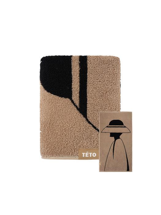 Полотенце TETO 1P Collection Silhouette Supima 230 г Silhouette 230g