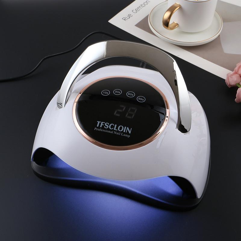 180W 60Leds LED Lamp Nail Dryer 60LEDs UV Ice Lamp For Drying Gel Polish Timer Auto Sensor Manicure Tools