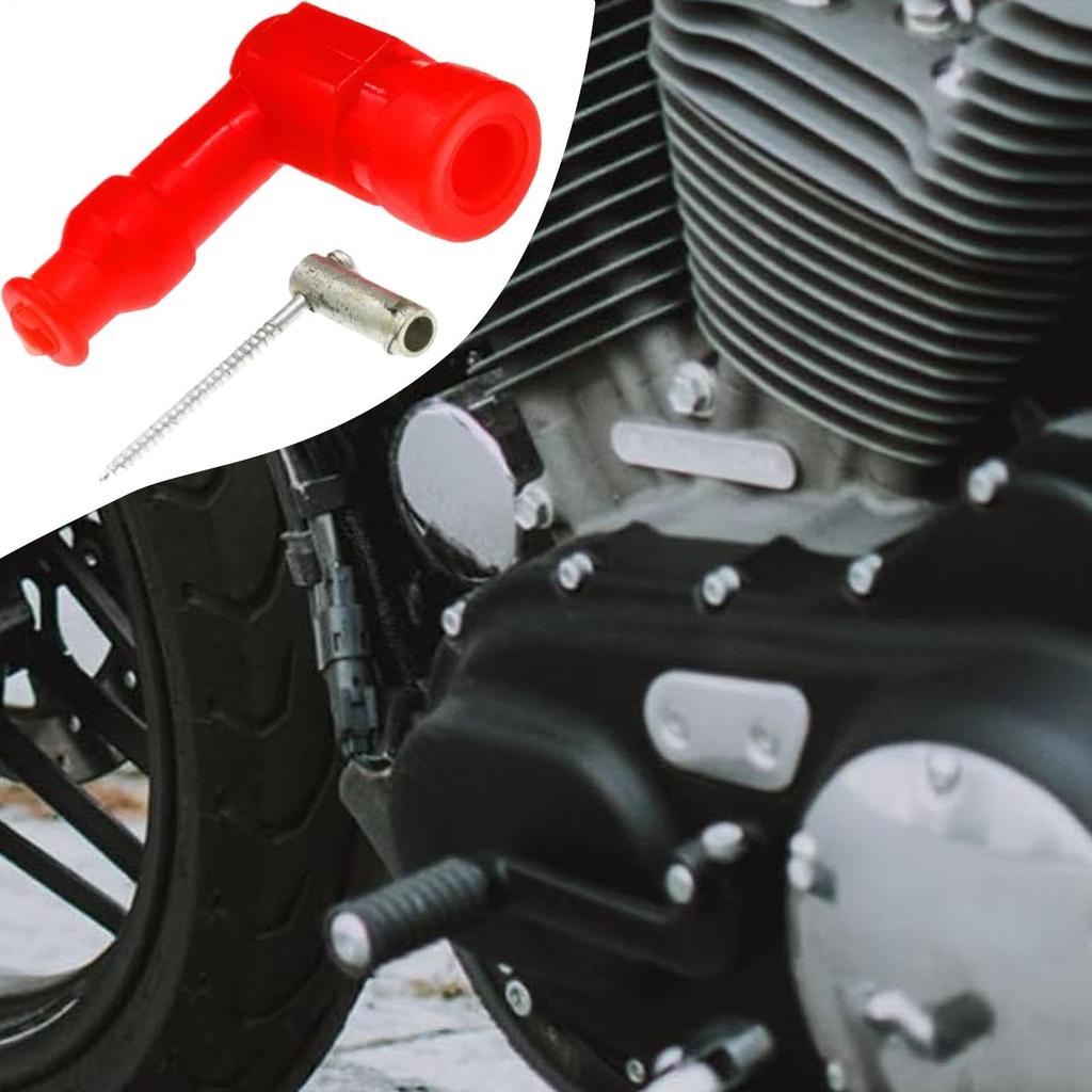 Ketunedi Motorcycle Spark Plug Boots, Motorcycle Spark Plug Cap | Motorcycle Supplies Waterproof Rubber