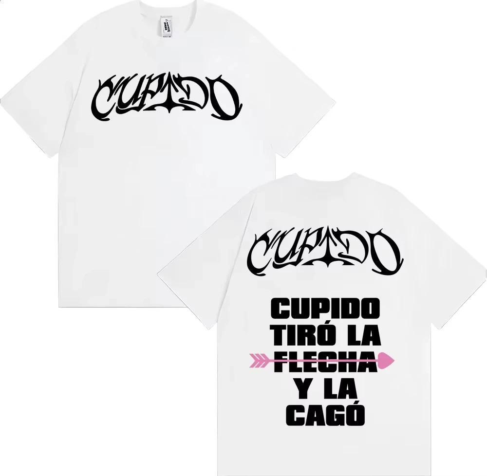 2026 Tini Stoessel Cupido Tiro La Flecha Y La Cago Embroidered Unisex TShirt  Hip Hop Retro TShirt Comfortable Fashion Tshirt