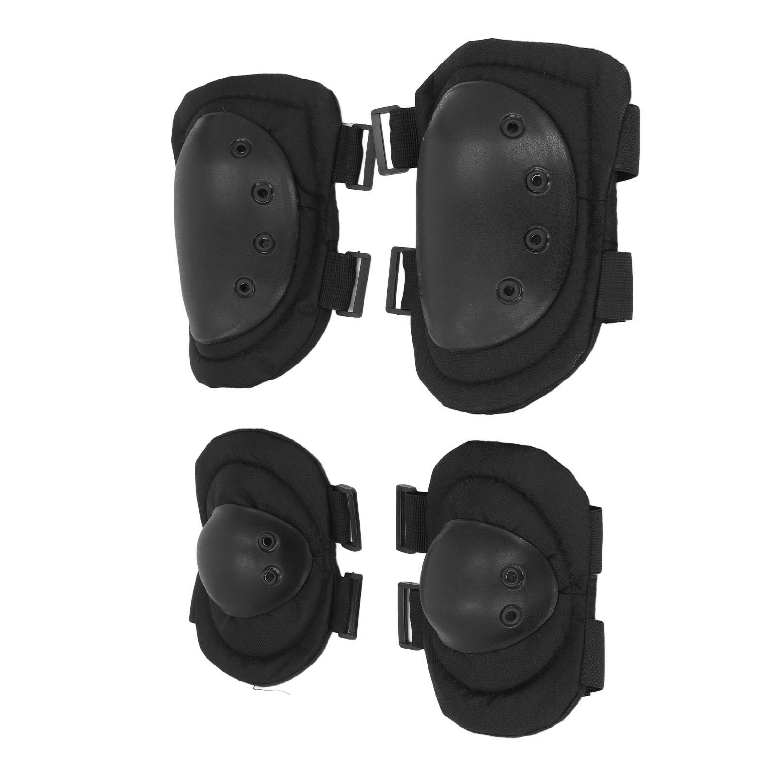 

Тактические защитные наколенники и налокотники Профессиональный комплект снаряжения для занятий спортом на открытом воздухе, катания на скейте, строительства