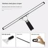 25/30/35/40cm Glass Cleaning Squeegee Window Wiper Window Cleaning Tool Rubber Blade for Bathroom Shower Home Car Glass Cleaning