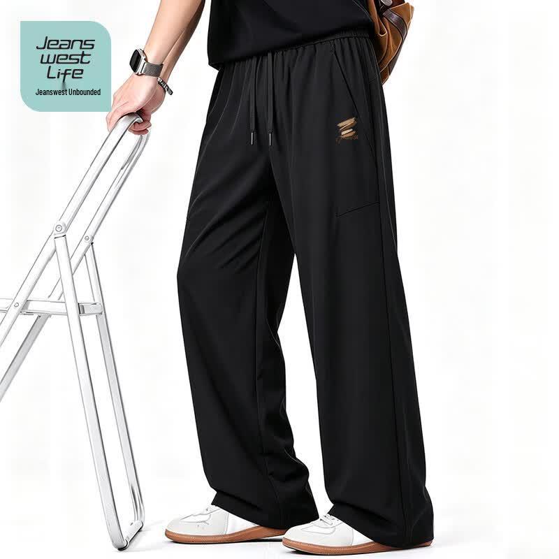 Jeanswest Life Men's Loose Fit Straight Leg Casual Pants