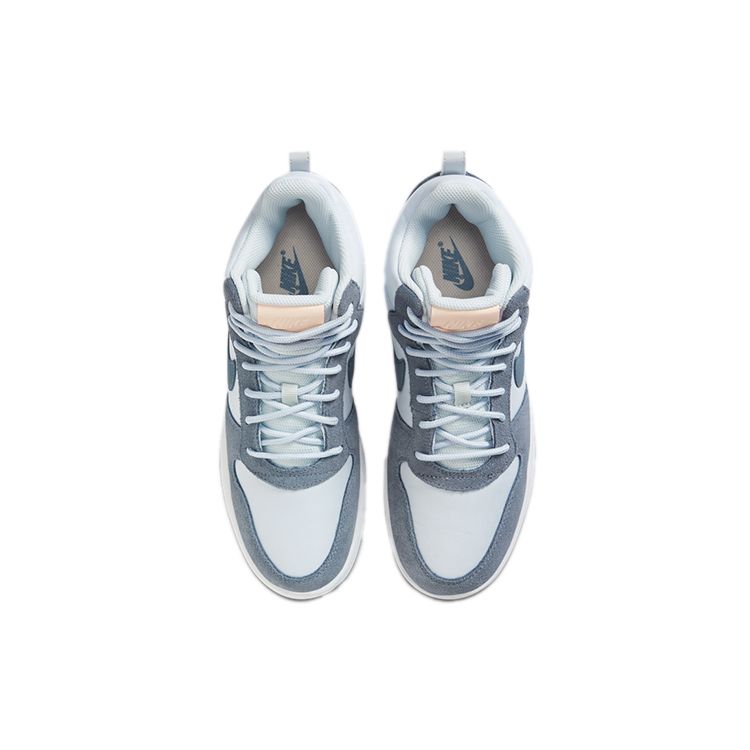 Nike Court Borough Mid Prem Bianco Blu Armeria 844907-005