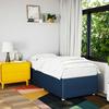 VidaXL Bed Frames Without Mattress Blue 90x200 Cm Fabric 3284913