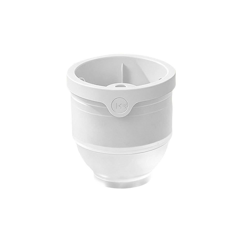 Portable Reusable Ice Ball Mold Silicone Spherical Ice Bucket With Lid Ice Cube Mold For DIY Ice Cream