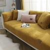 Wool Velvet Sofa Cushion Thickened Warmth Non-Slip Sofa Cover Four Seasons Universal Living Room Sofa All-Inclusive Towel