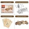 ROKR Grand Prix Car Scale Model 3D Wooden Puzzle MC401