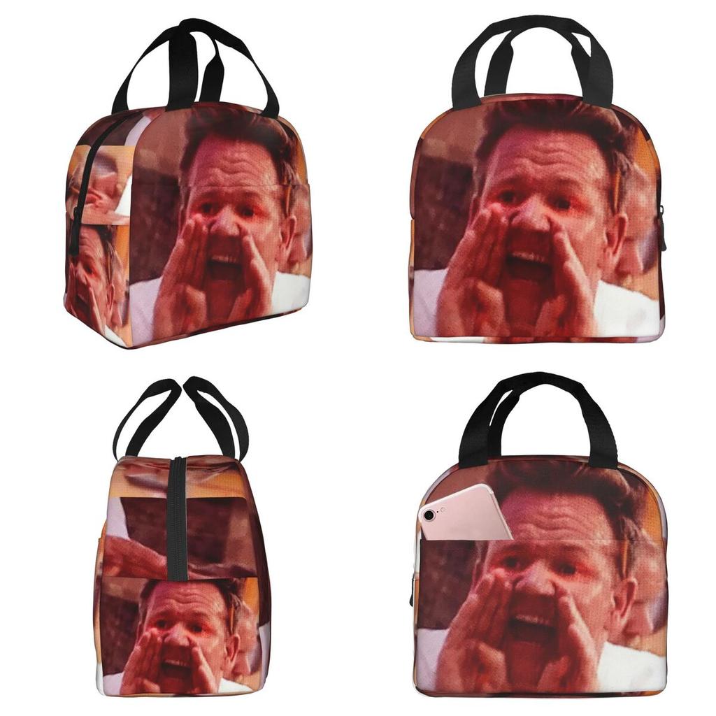Gordon Ramsay Insulated Lunch Bag for Women Office Cooler Thermal Food Box Tote Portable Lunch Boxes Container