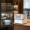 Корпус NAS-сервера на 6 відсіків Micro-ATX Mini-ITX Корпус для зберігання з SATA-бекплейном, 4 слоти PCI повної висоти та підтримка двох 120-мм вентиляторів