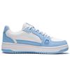 Li-Ning Cloud Shock Absorption Rebound Wear-Resistant Lightweight Breathable Anti-Kick Low-Top Kids Skate Shoes Kids Sneakers White Blue YKCS096-62