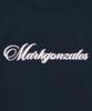 Mark Gonzales Women'S Mg Lettering Short Sleeve T-Shirt - Navy