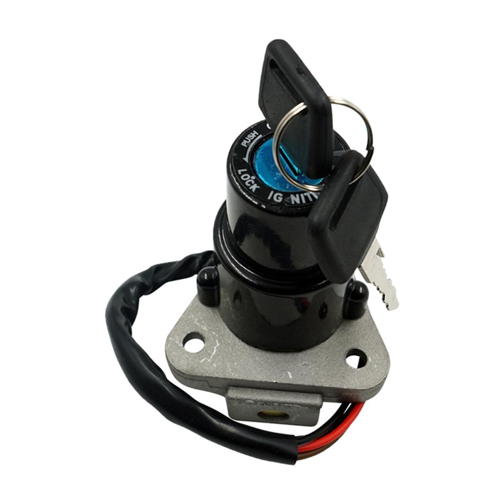 Universal Motorcycle Motorbike Ignition Switch Key Electric Door Lock Fit for Yamaha DT125 TW225 ATV Moto Accessories with Wire