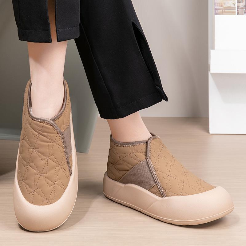 Winter Women's Boots Warm Plus Platform Snow Boots Anti Slip Waterproof Comfort Lightweight Indoor Casual Warm Cotton Shoes