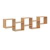 Wall Hanging Shelf, Bookcase - No. 13 white
