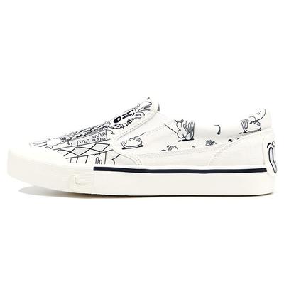 (WMNS) Boogle X Steven Harrington Skate Shoes 'White Black' Women's AECR072-3
