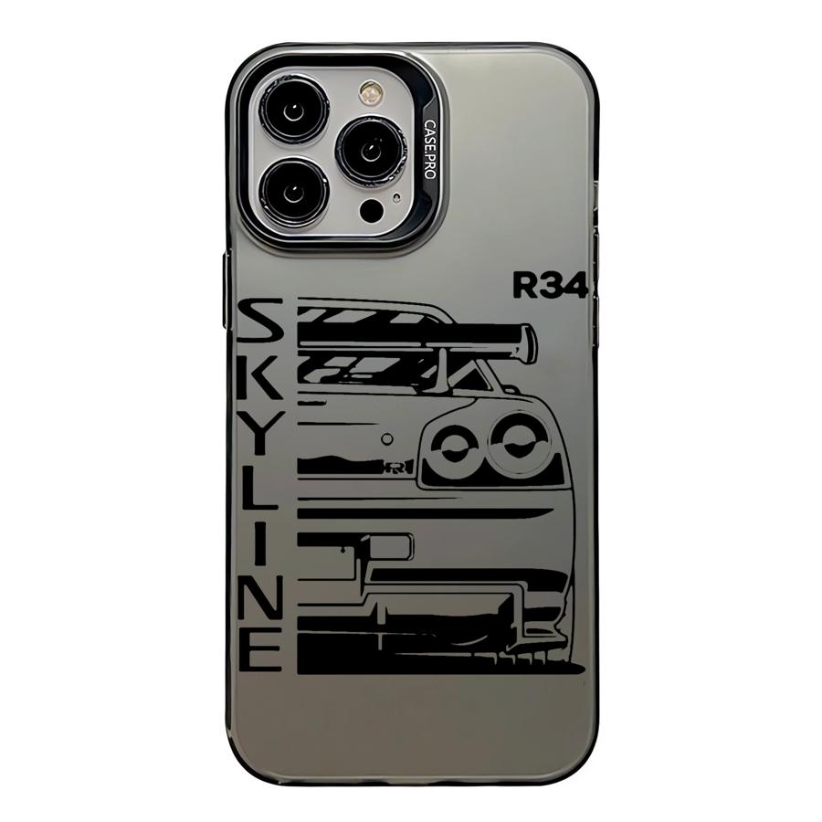 JDM Traumauto Cool Cover Handyhülle für iPhone 16 Pro 15 Pro Max 14 13 12 11 XS 14 Pro Max 16 Plus 14Pro 12Pro Softshell