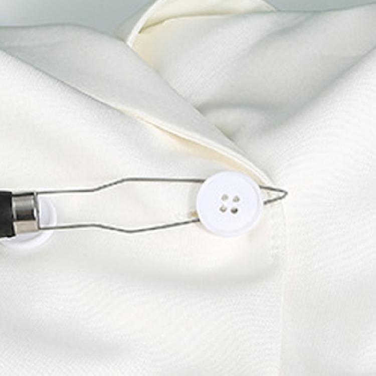 Portable Wood Buttonhole Helper For Quick Clothing Repair And Handmade Projects