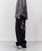 Tonilolenseu Applique Sweatpants Black