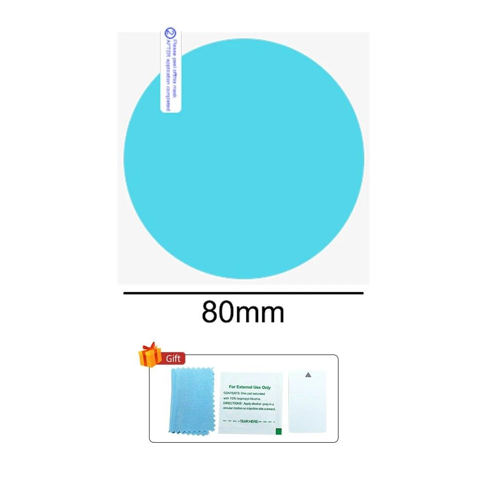 6/4/2Pcs Car Rearview Mirror Rain Film Car Sticker Rainproof Film for Rearview Mirror Anti Fog Waterproof Clear Sight Auto film