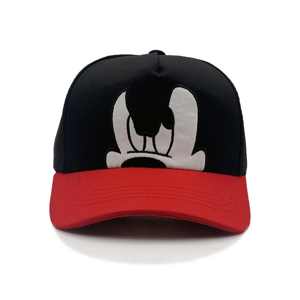 Mouse Cartoon Cotton Kids Baseball Cap With Short Brim For Outdoor Play