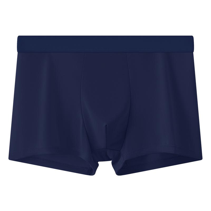 Men's Underwear Ice Silk Breathable Soft Men's Pants Fashion Personality Sports Fitness Casual Men's Boxers