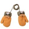 New Hot Elastic Boys Girls Cute Cartoon Kids Gloves Knitted Mittens Thick Warm