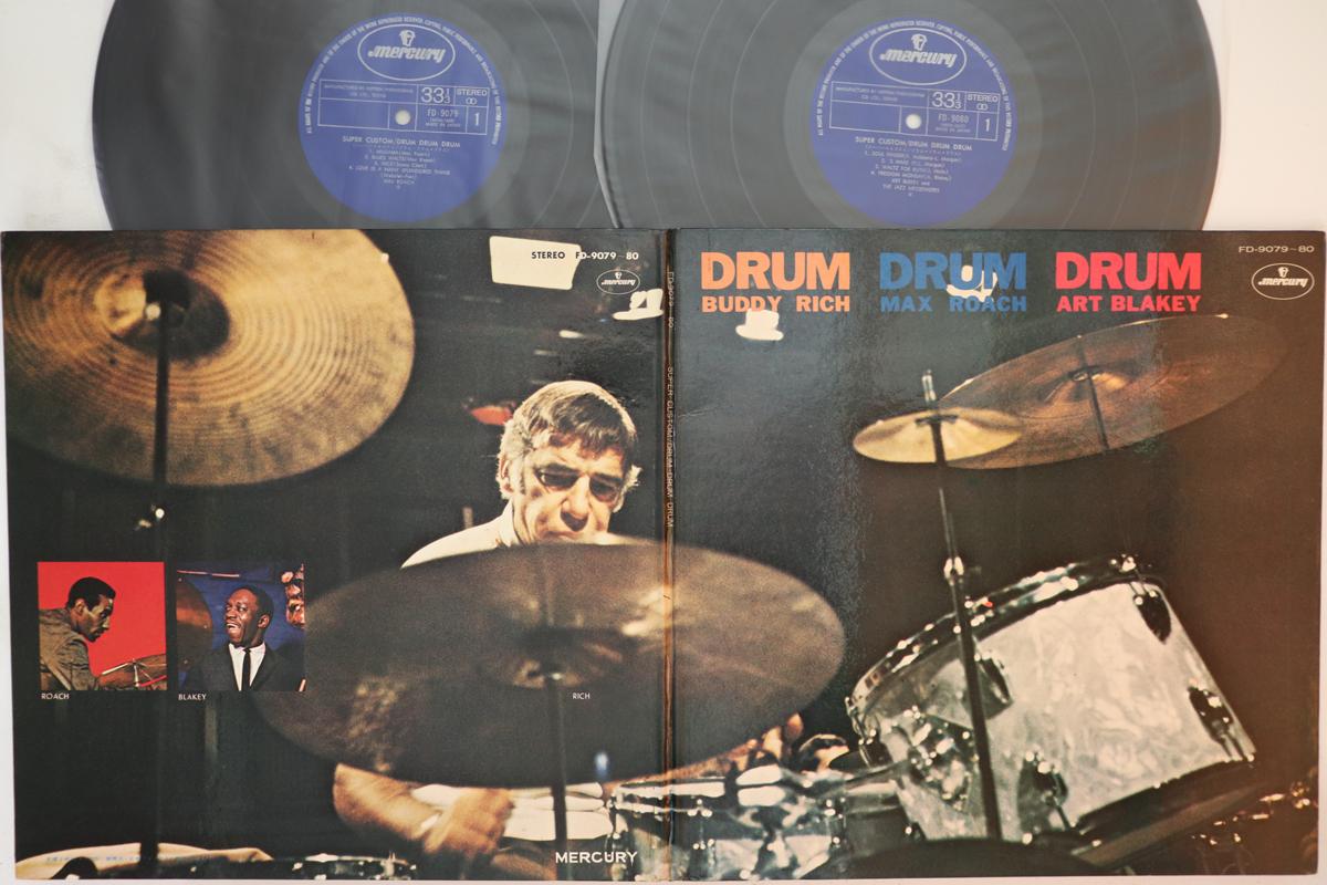 

LP Пластинка ART BLAKEY & THE JAZZ MESSENGERS - Super Custom / Drum Drum Drum FD907980 MERCURY - Япония Джаз Б/У
