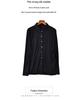 Yu Yue 2025 Versatile Mulberry Silk Long Sleeve Lapel Cardigan Shirt